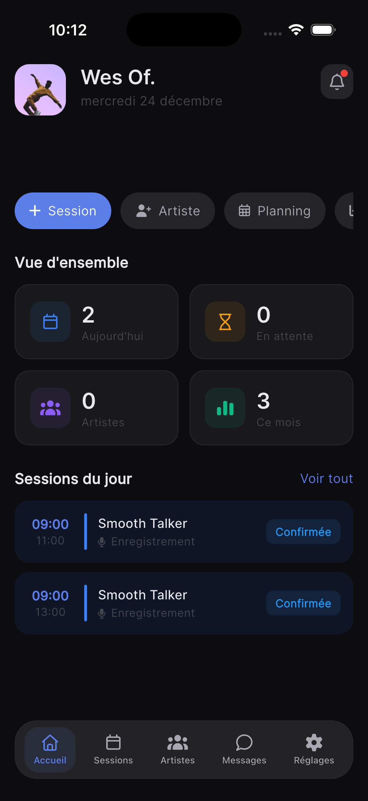 App screenshot